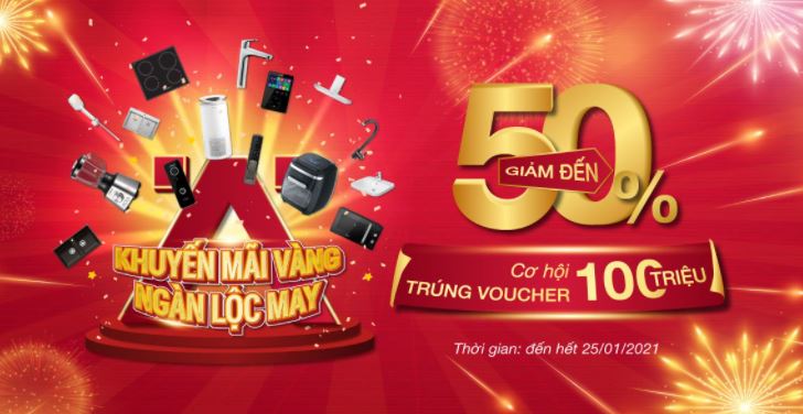Hafele khuyến mãi lộc vàng - Nhận ngàn lộc may 2021 11