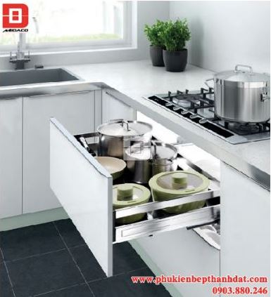 Kệ xoong bản bắt mặt hộc inox 304 (303201, 303202, 303203, 303204) – Higold