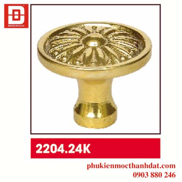 Tay nắm tủ 2204-24K