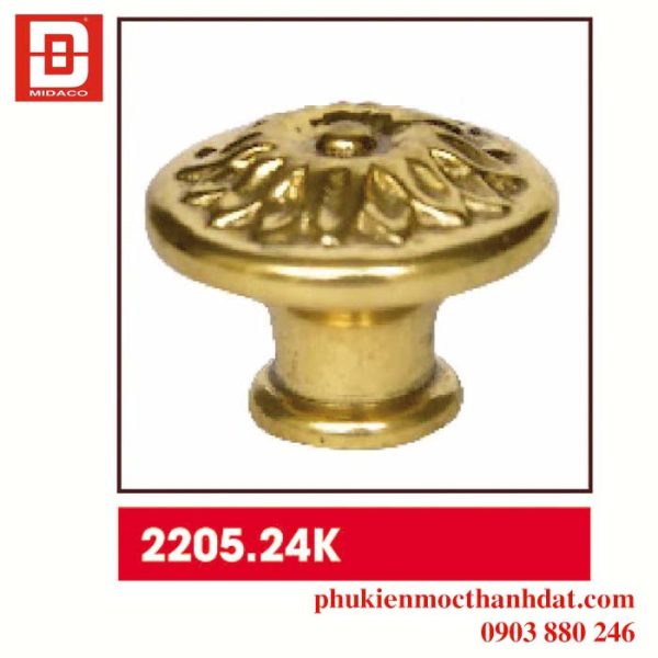 Tay nắm tủ 2205-24K