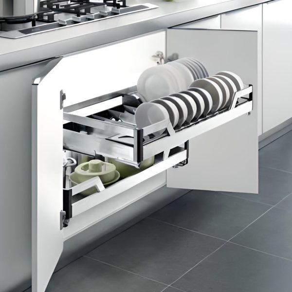 Kệ Chén Dĩa Dạng Bản Inox 304 (303312 - 700mm) - Higold - Ảnh 2