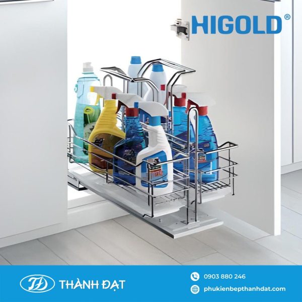 Kệ Xà Phòng - Ray Giảm Chấn Inox 304 (307020 - 350mm) - Higold