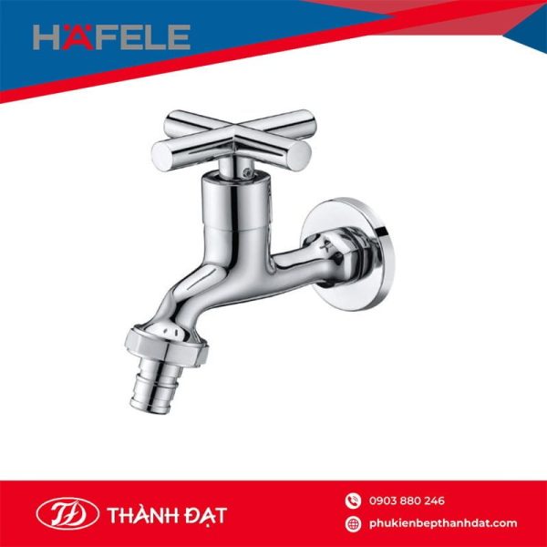 Vòi Lạnh Gắn Tường Có Đầu Răng  (495.61.020) - HAFELE