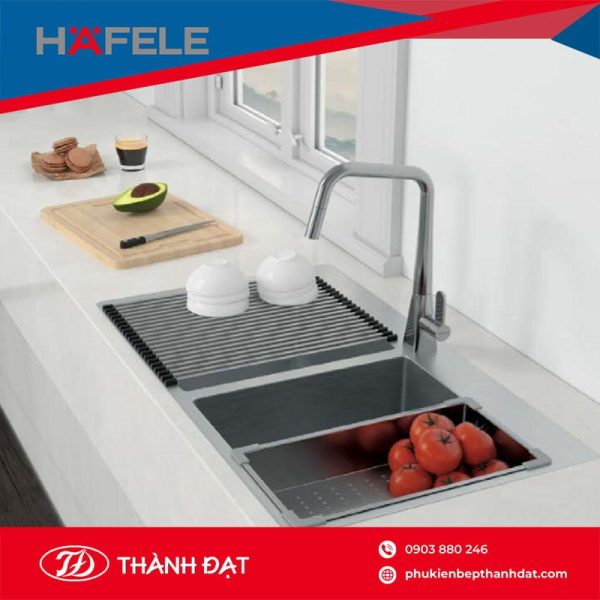 Chậu Inox HS20-SSN2S90 Và Phụ Kiện (567.20.577) - Hafele