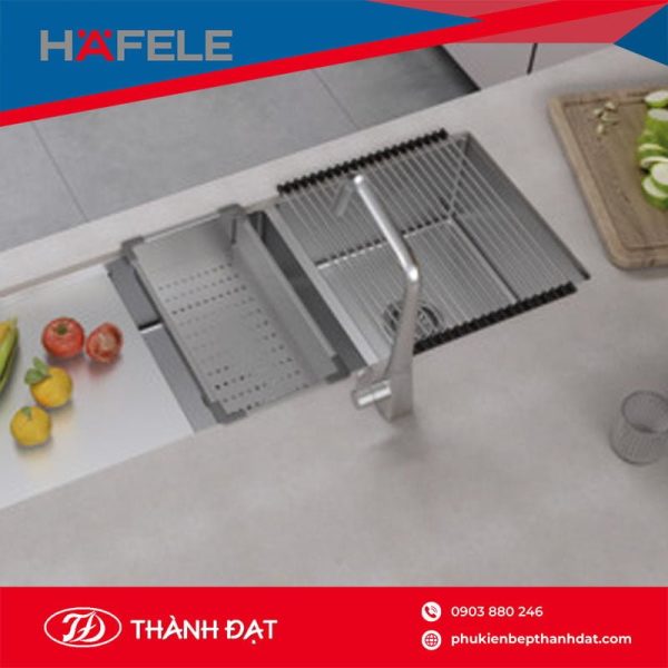 Chậu Rửa Inox HS21-SSD2S90L Và Các Phụ Kiện (567.94.059) - Hafele