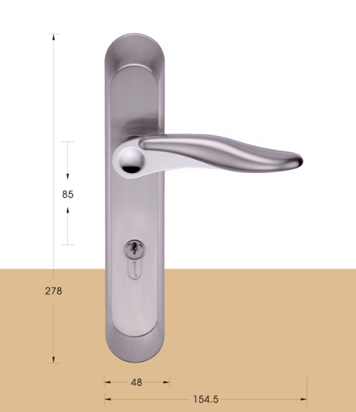 Khóa tay gạt hiện đại Archie AH2360-1278 - Ảnh 3