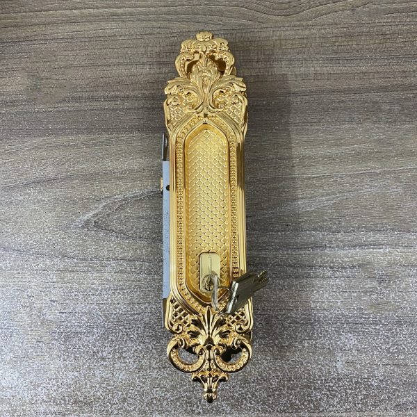 Khóa cửa lùa Archie AS1031-C04-02, mạ vàng 24K sang trọng - Ảnh 4
