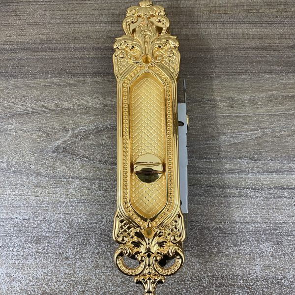Khóa cửa lùa Archie AS1031-C04-02, mạ vàng 24K sang trọng - Ảnh 5