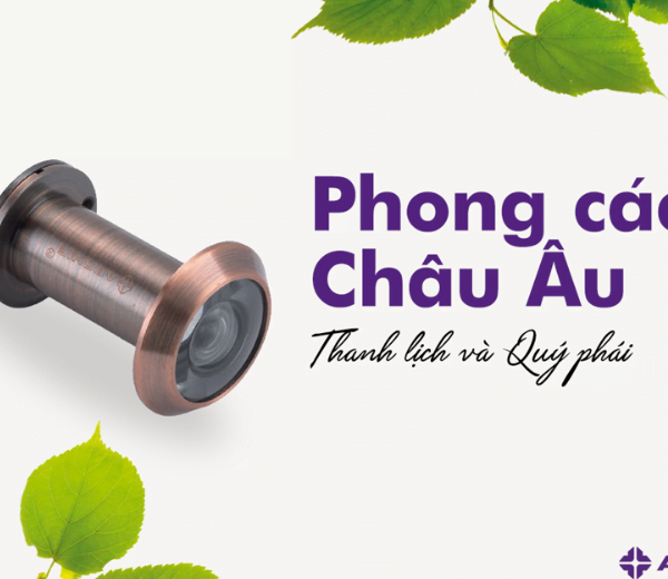 Mắt thần Archie AW4610C-20, Chất liệu Đồng, Màu Đồng xước đỏ - Ảnh 2