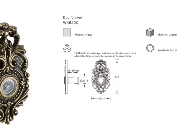 Mắt thần Archie AW4620C-B5 - Ảnh 3
