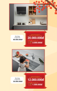 Chương trình khuyến mãi "Bếp mới khang trang - Rộn ràng đón tết" 2021 3