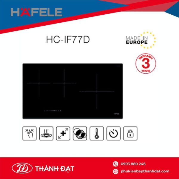 Bếp Từ 3 Vùng Nấu HC-IF77D (536.61.665) - Hafele