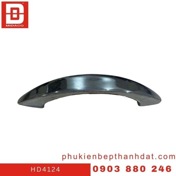 Tay nắm tủ Midaco HD4124 (96-128-160) màu bóng