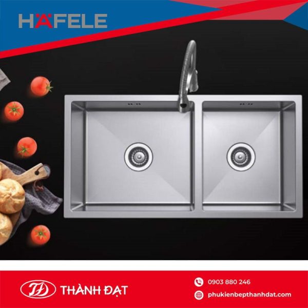 Chậu Inox HS19-SSN2S90L (567.23.040) - Hafele