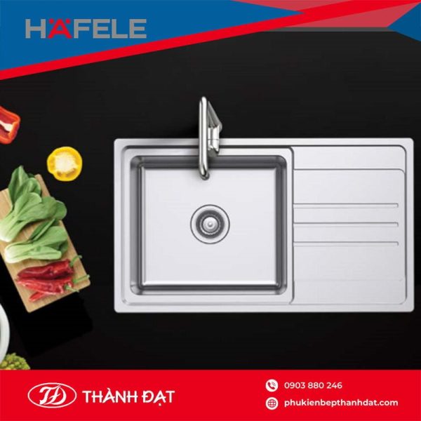 Chậu Inox HS20-SSN1S60 (567.20.266) - Hafele