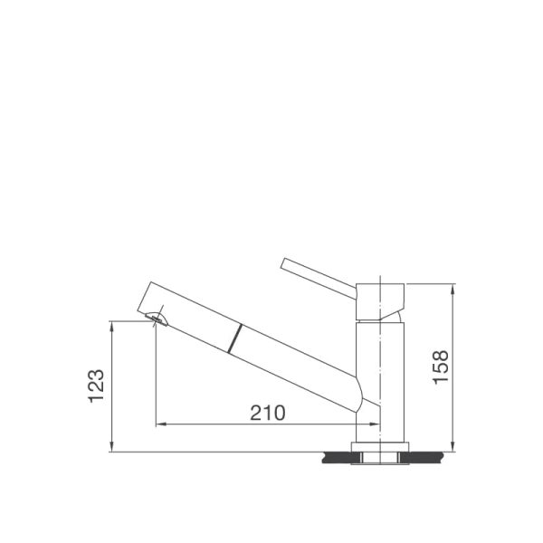 Vòi Rửa Chén K110-S - Malloca - Ảnh 2