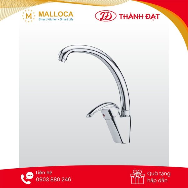 Vòi Chậu Rửa Chén K121 - Malloca