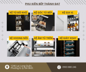Kệ tủ bếp nhôm xingfa Higold Tp.HCM 15