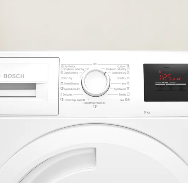 Máy Sấy Tụ Hơi Bơm Nhiệt 8kg (HMH. WTH83008SG) - BOSCH - Ảnh 3