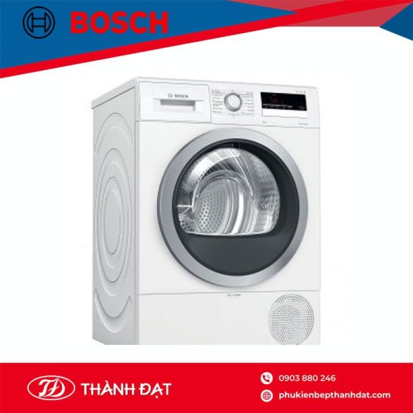 Máy Sấy Tụ Hơi Với Bơm Nhiệt 8kg (HMH. WTR85V00SG) Serie 4 - BOSCH