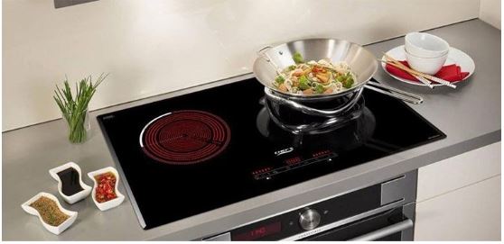 Đáy nồi không phẳng khiến bếp hồng ngoại khó nhận diện khi nấu