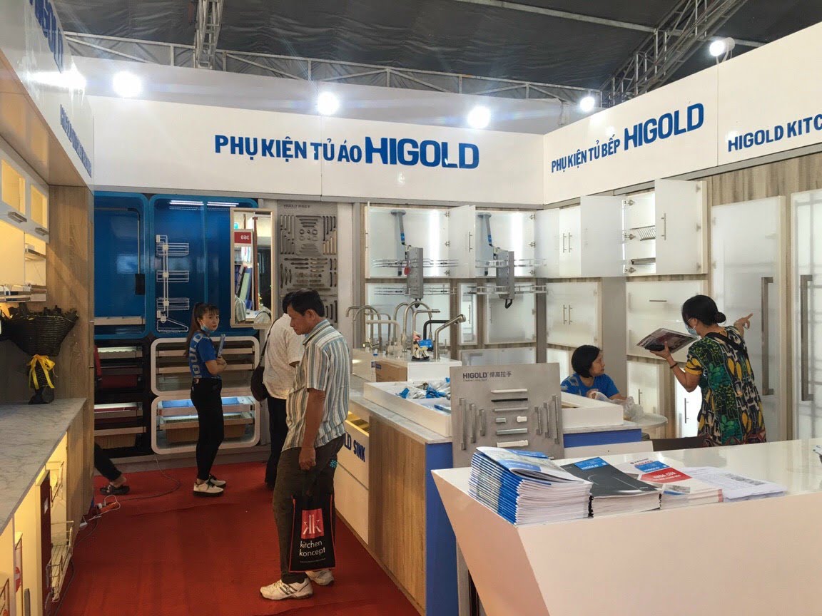 Gian hàng Công ty TNHH XNK MINH ĐẠT tại triển lãm Vietbuild 2020