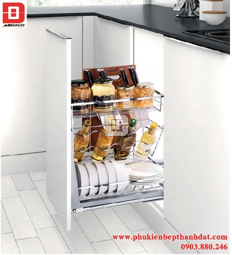 3 mẫu phụ kiện tủ bếp thiết yếu cần có nhất trong bất kì không gian bếp nào 1