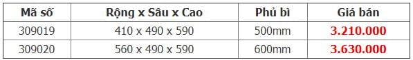 Kệ thực phẩm 4 rổ tủ dưới Diamond Crom (309019, 309020) – Higold
