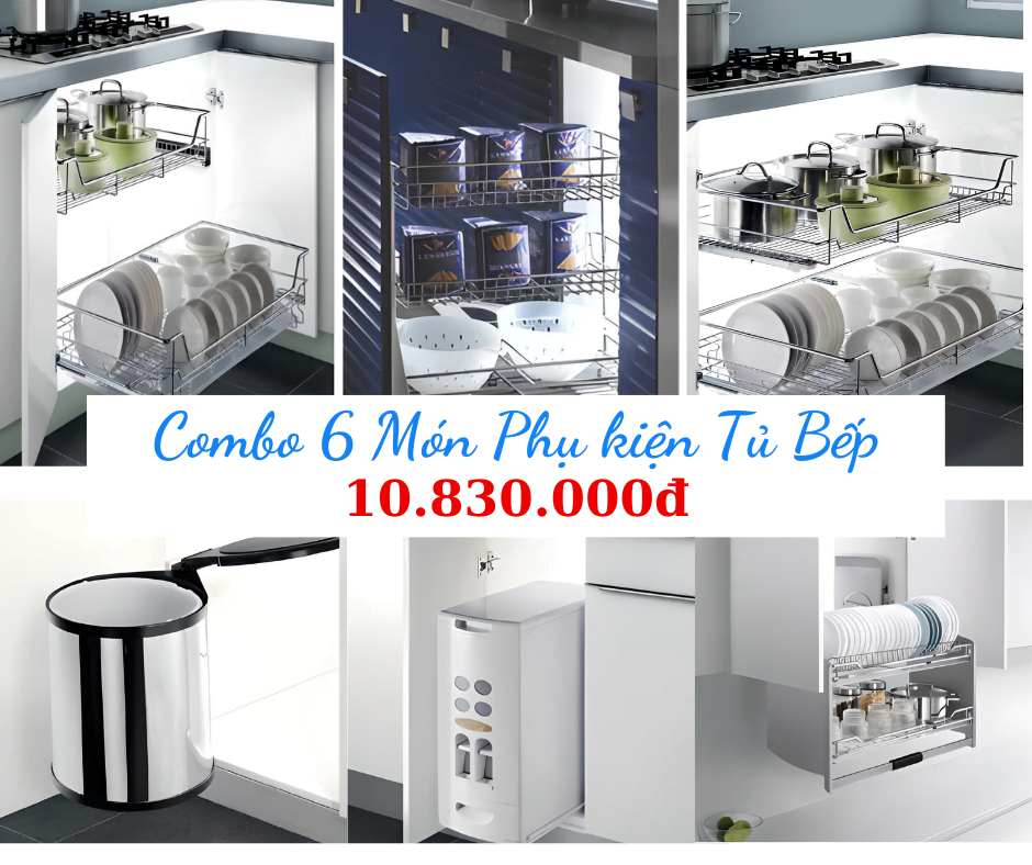 Combo phụ kiện tủ bếp cao cấp