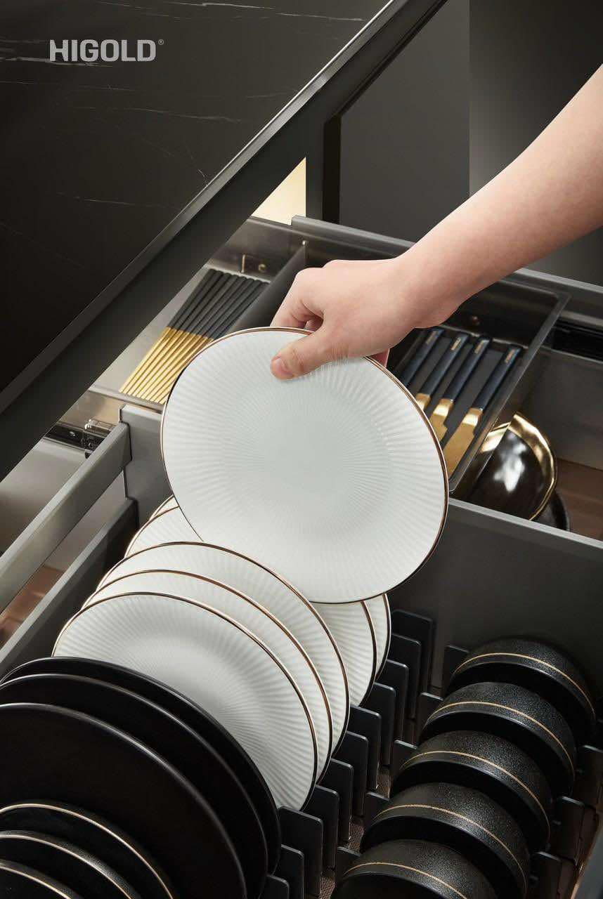 Kệ đựng bát đĩa tủ bếp Shearer 4.0