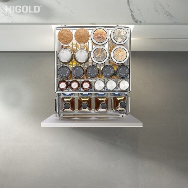 Kệ Gia Vị Nan Tròn STARLINK 2.0 Inox 304 (306362- 350mm) - Higold - Ảnh 3