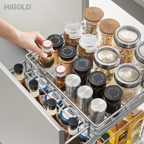 Kệ Gia Vị Nan Tròn STARLINK 2.0 Inox 304 (306362- 350mm) - Higold - Ảnh 2