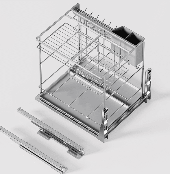 Kệ gia vị Diamond 2.0 inox 304 ( 306026 – 350mm) – Higold - Ảnh 5