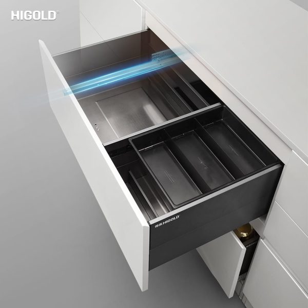Kệ đựng chén, dĩa, nhôm Xingfa (303585 - 600mm) - Higold - Ảnh 4