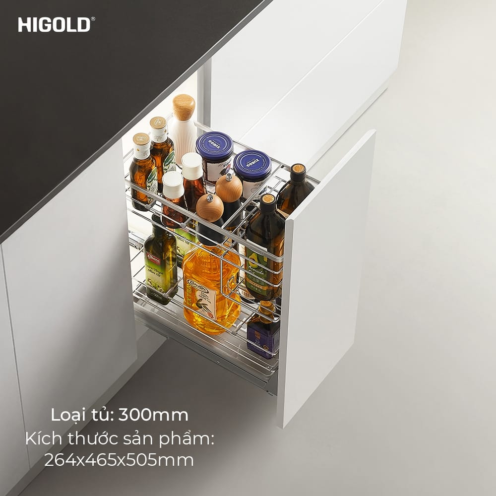 Kệ Gia Vị Cao Cấp Inox 304 (306078 -350mm) - Higold - Ảnh 7