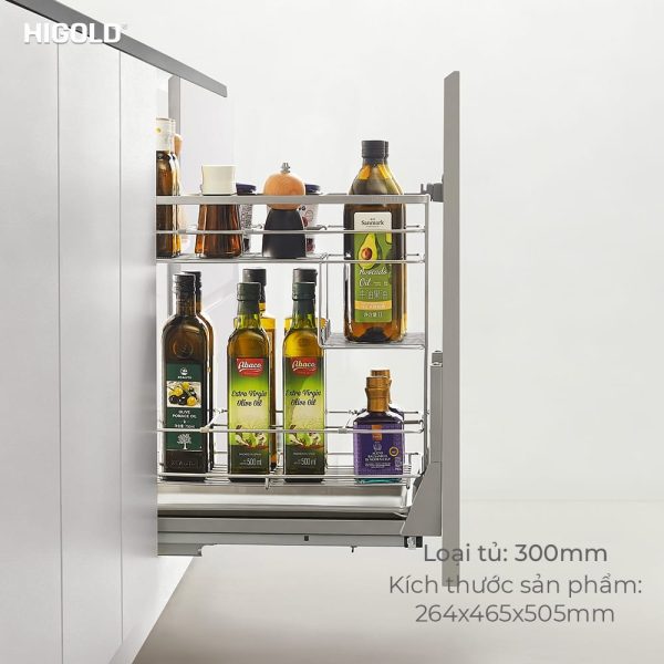 Kệ Gia Vị Cao Cấp Inox 304 (306078 -350mm) - Higold - Ảnh 10