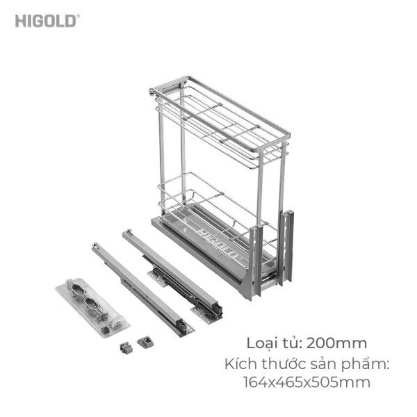 Kệ Gia Vị Cao Cấp Inox 304 (306078 -350mm) - Higold - Ảnh 5