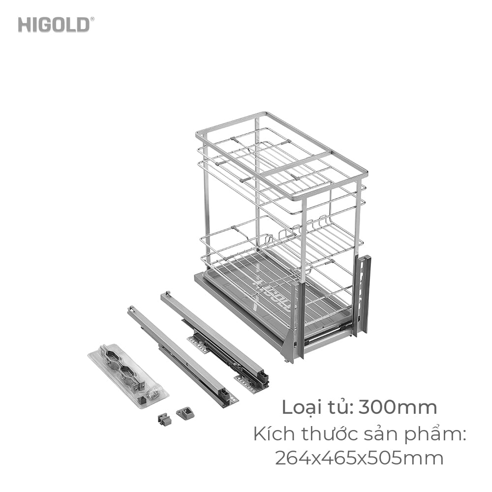Kệ Gia Vị Cao Cấp Inox 304 (306078 -350mm) - Higold - Ảnh 8