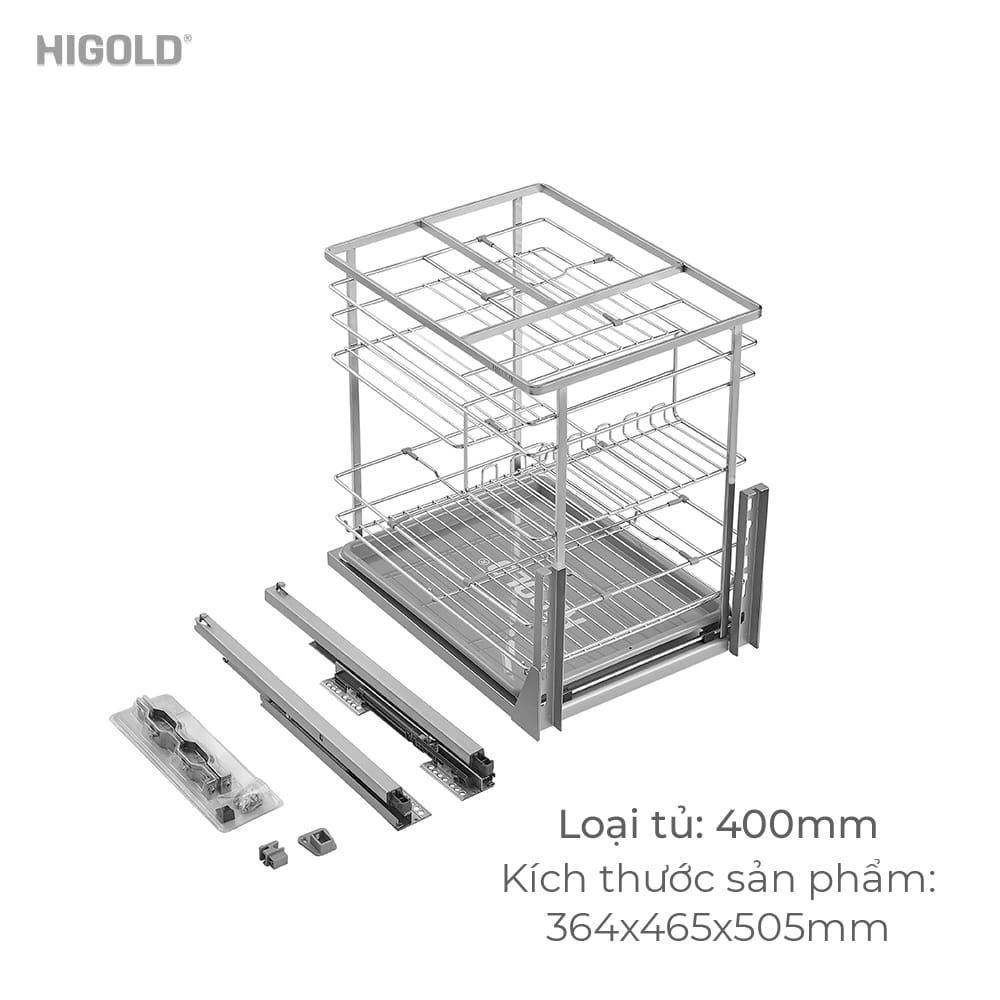Kệ Gia Vị Cao Cấp Inox 304 (306078 -350mm) - Higold - Ảnh 11
