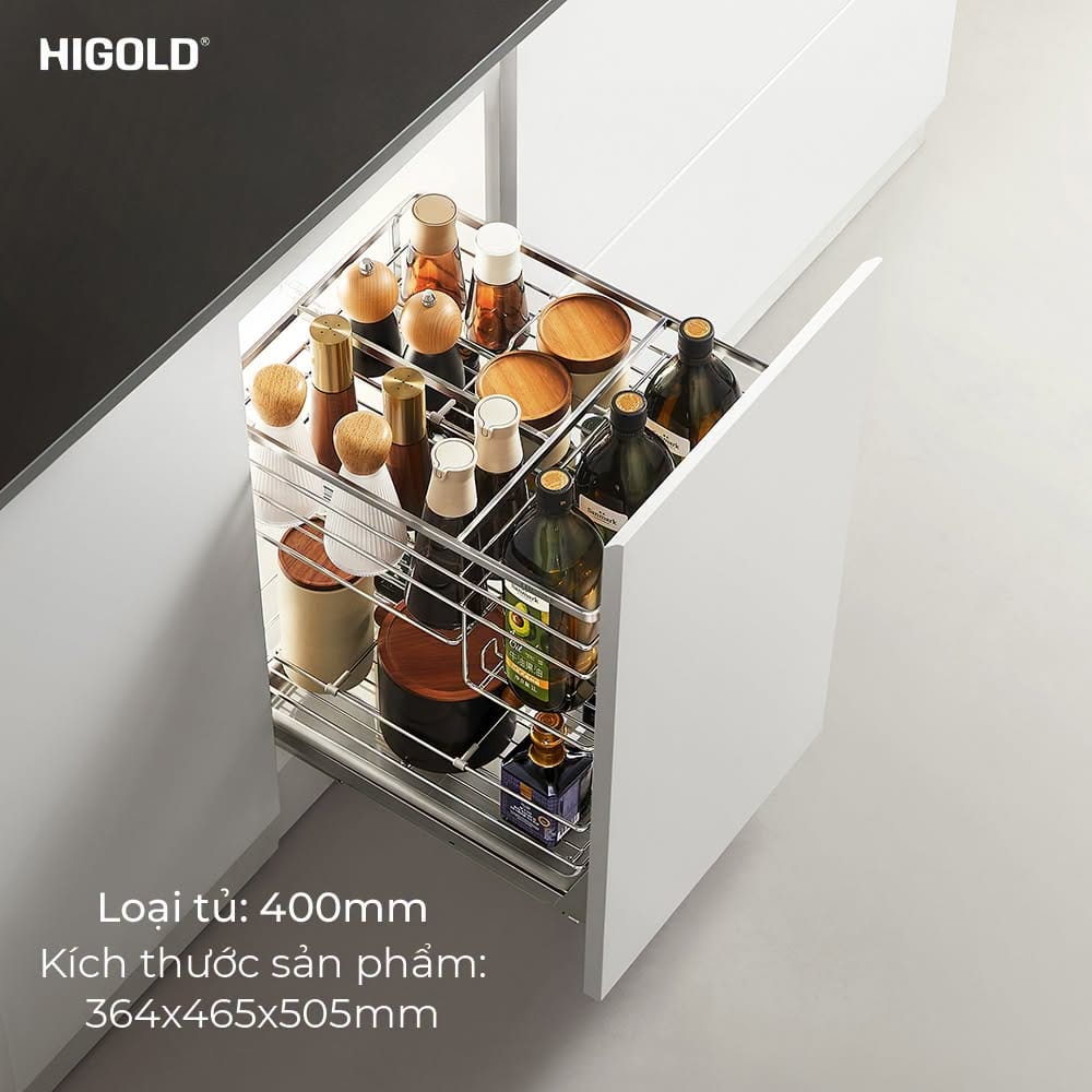 Kệ Gia Vị Cao Cấp Inox 304 (306078 -350mm) - Higold - Ảnh 12