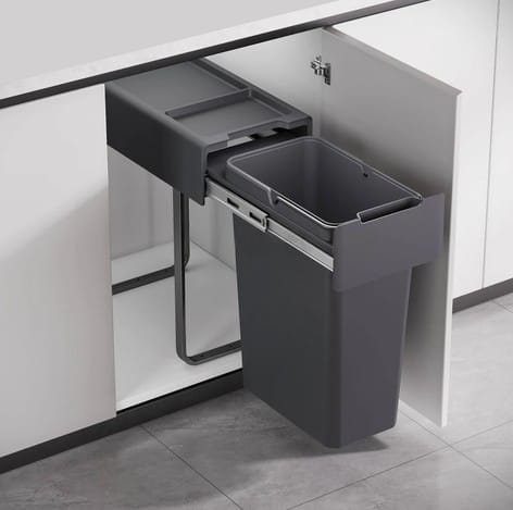10 Mẫu Thùng Rác Âm Tủ Thông Minh Tiết Kiệm Không Gian 1